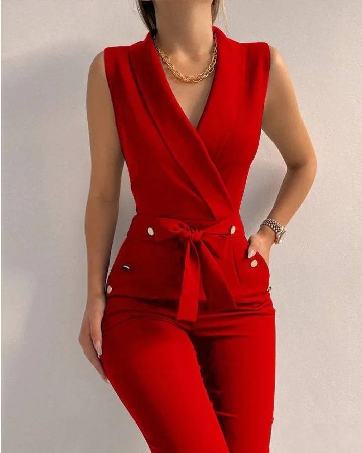 Combinaison pantalon habillée - Vue 3 - CombiCérémonie