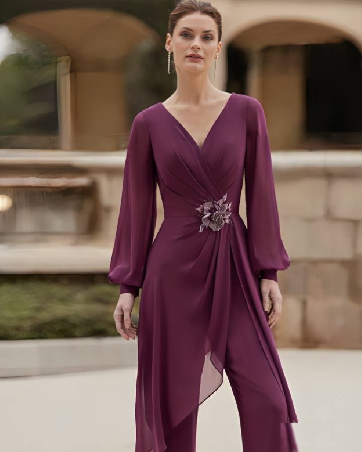 Combinaison mère du marié - Vue 2 - CombiCérémonie