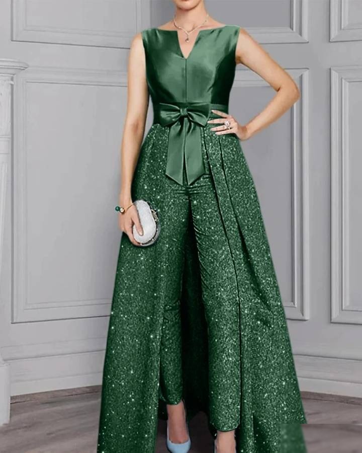 Combinaison pantalon invitée mariage - Vue 3 - CombiCérémonie