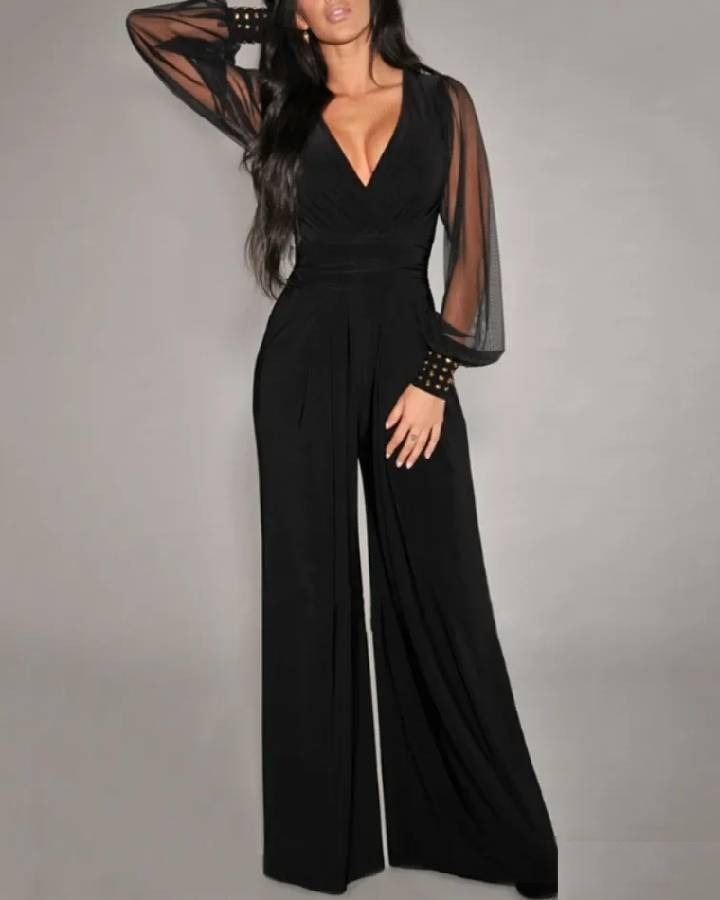 Combinaison moulante femme manche longue - Vue 2 - CombiCérémonie