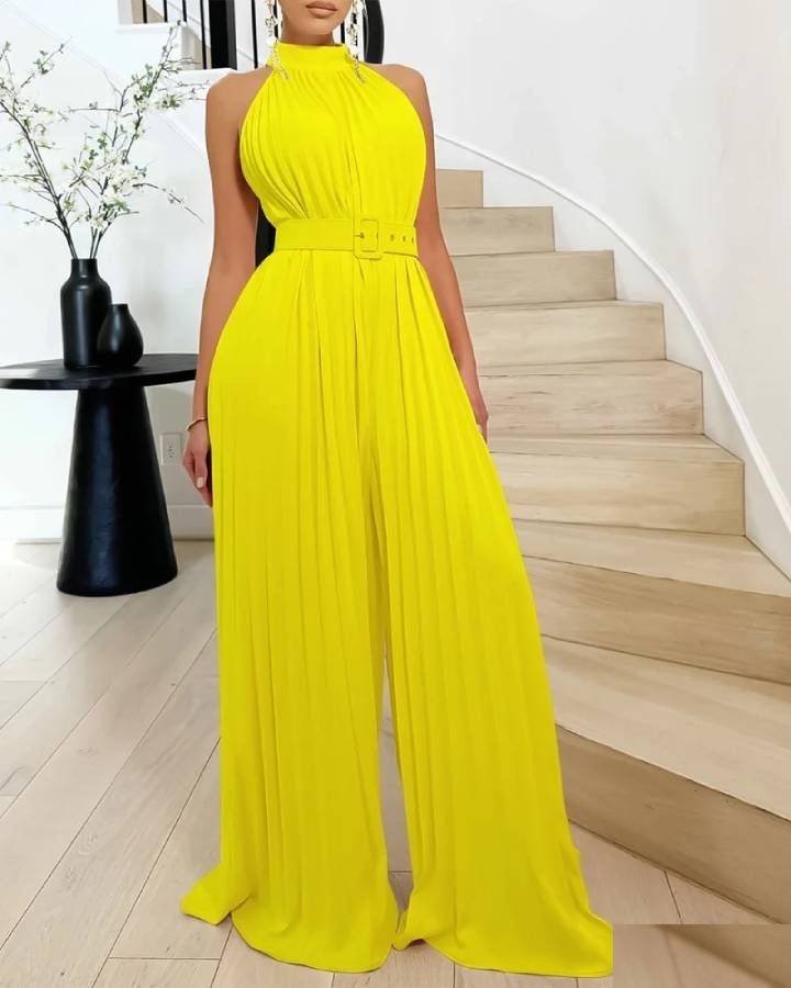 Tenue ceremonie femme combinaison - Vue 2 - CombiCérémonie