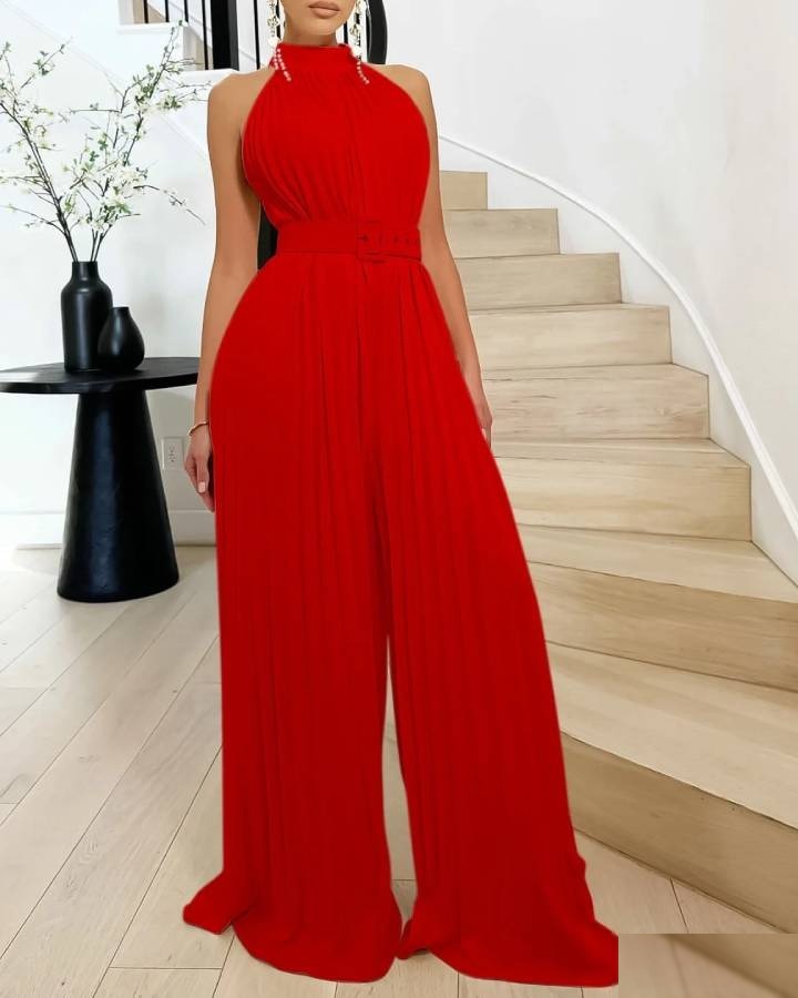 Tenue ceremonie femme combinaison - Vue 4 - CombiCérémonie