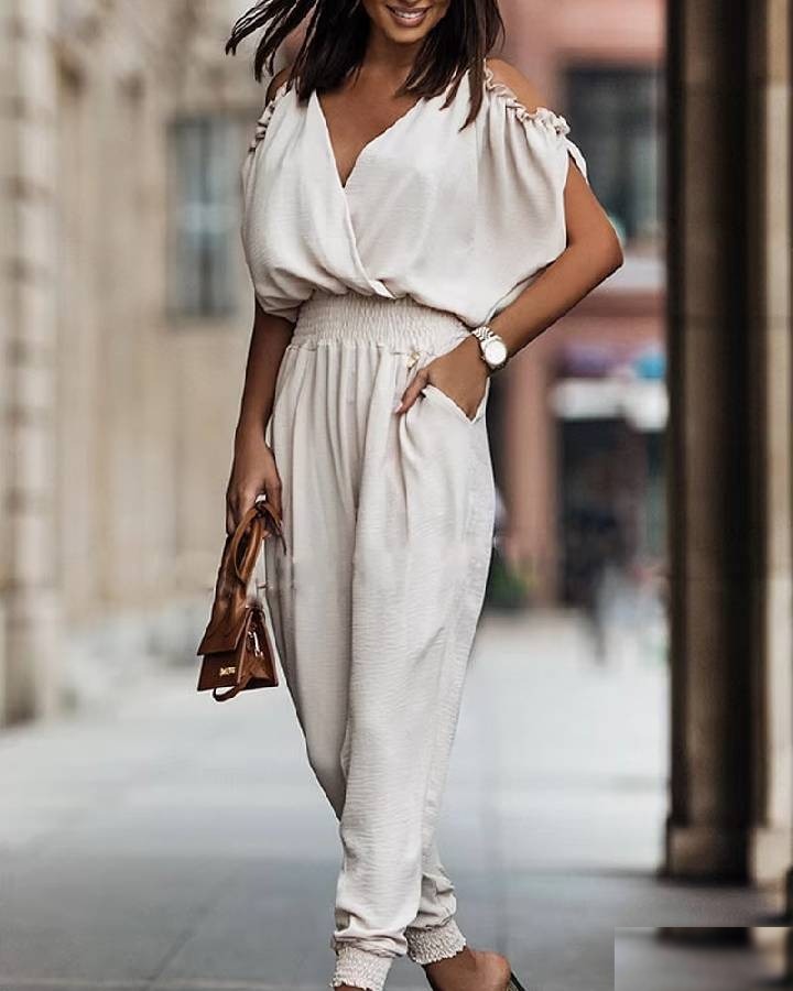 Combinaison pantalon d été femme - Vue 6 - CombiCérémonie