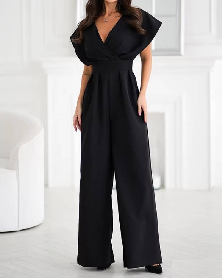 Tenue mariage invité femme combinaison - Vue 3 - CombiCérémonie