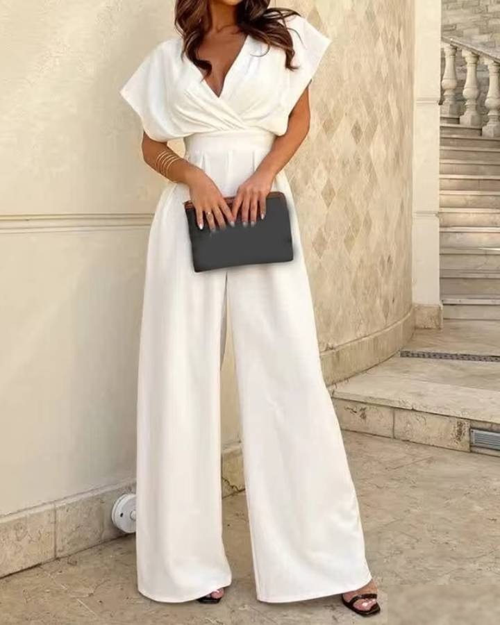 Tenue mariage invité femme combinaison - Vue 2 - CombiCérémonie