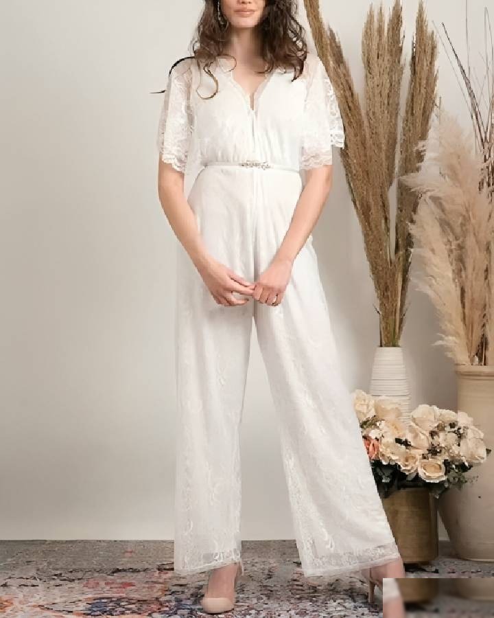 Tenue mariage combi pantalon élégante pour cérémonie CombiCeremonie