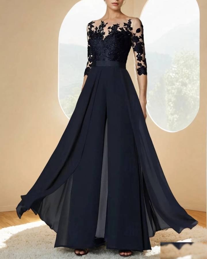 Robe et combinaison - Vue 3 - CombiCérémonie