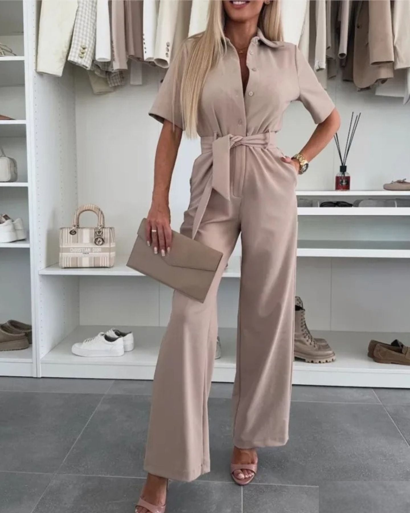 Combinaison ceremonie avec pantalon - Vue 2 - CombiCérémonie