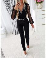 Combinaison manche longue femme chic - CombiCérémonie