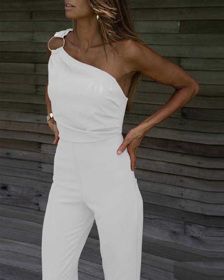 Combinaison Une Epaule - Vue 3 - CombiCérémonie