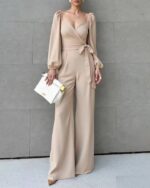 Combi beige femme - CombiCérémonie