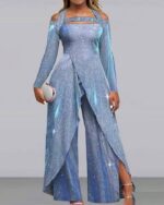 Combi bleu femme - CombiCérémonie