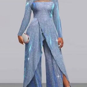 Combi bleu femme - CombiCérémonie