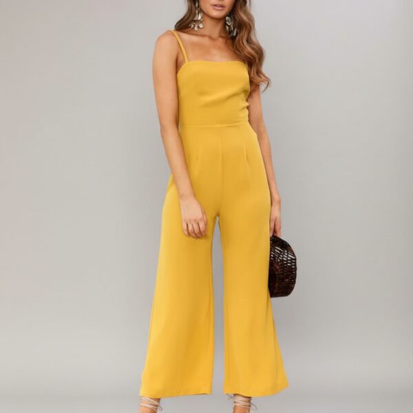 Combi jaune femme
