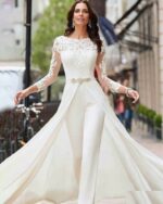 Combinaison avec traîne amovible - CombiCérémonie