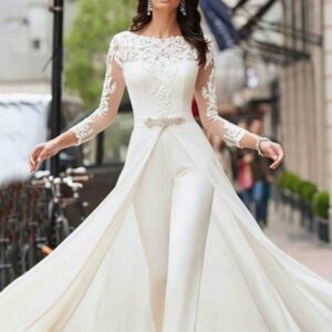 Combinaison avec traîne amovible - CombiCérémonie