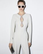 Combinaison blanche elegante femme - CombiCérémonie