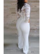 Combinaison Blanche Femme Mariage - CombiCérémonie