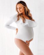 Combinaison blanche grossesse - CombiCérémonie