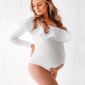 Combinaison blanche grossesse - CombiCérémonie