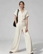 Combinaison blanche manche courte - CombiCérémonie