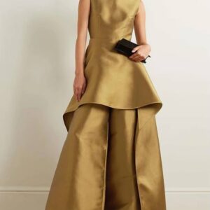 Combinaison ceremonie dorée femme - CombiCérémonie