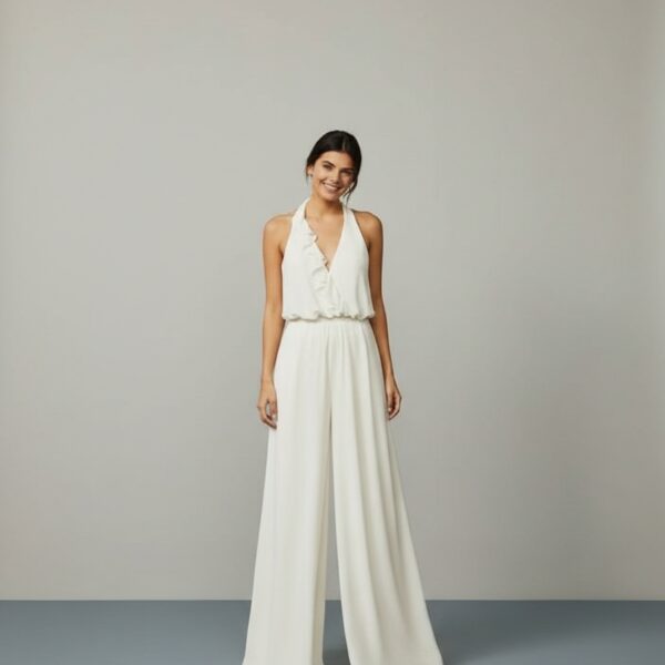 Combinaison dos ouvert mariage