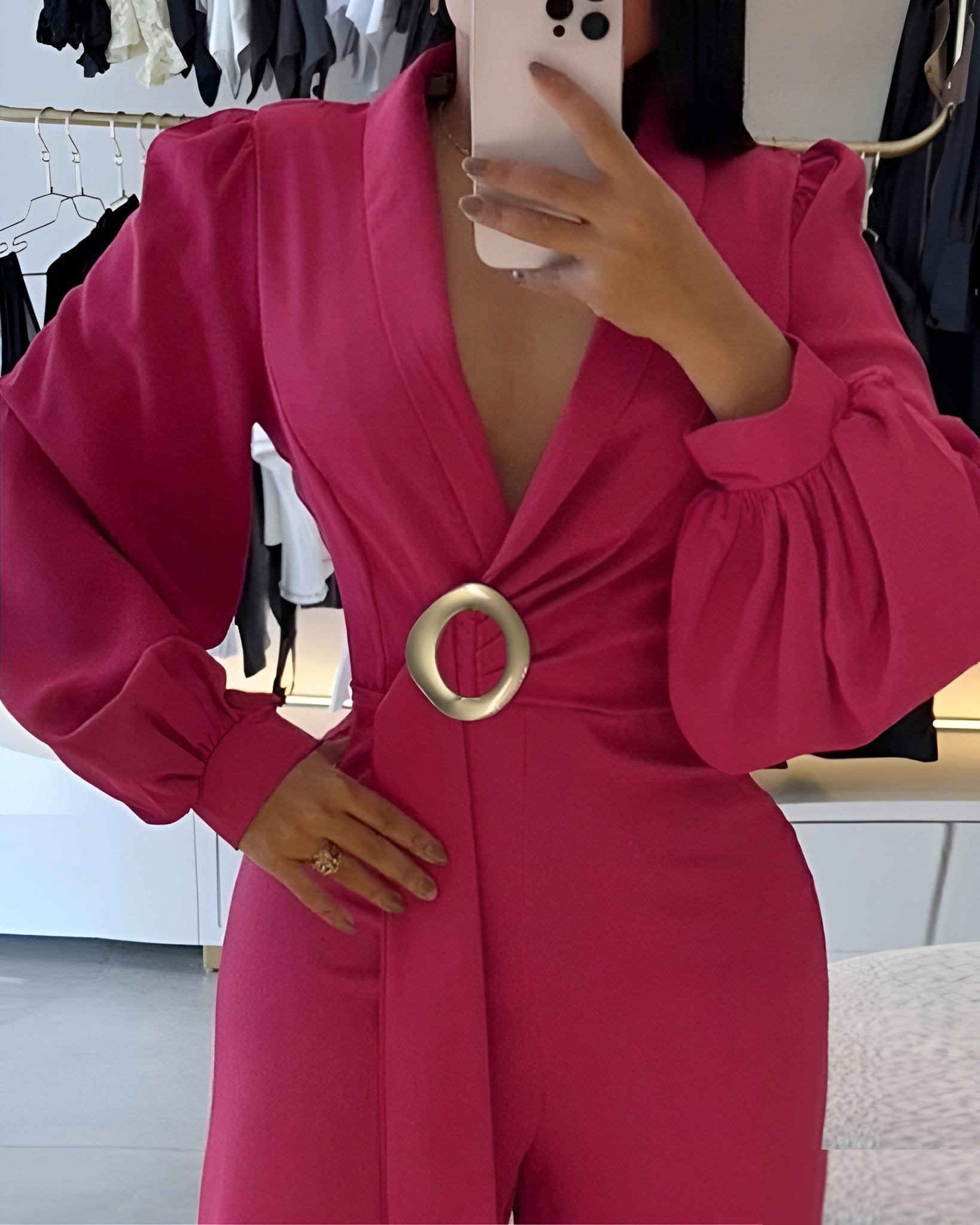 Combinaison elegante manche longue - CombiCérémonie