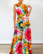 Combinaison femme imprimé - CombiCérémonie