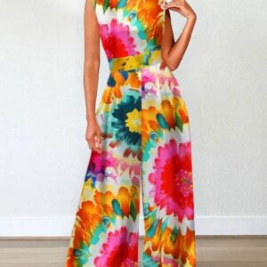 Combinaison femme imprimé - CombiCérémonie