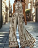 Combinaison femme imprimée - CombiCérémonie