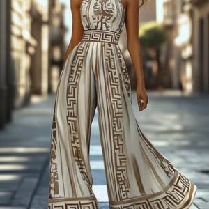 Combinaison femme imprimée - CombiCérémonie