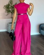 Combinaison fushia femme - CombiCérémonie