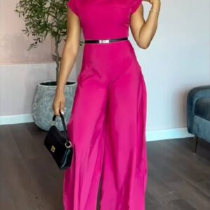 Combinaison fushia femme - CombiCérémonie