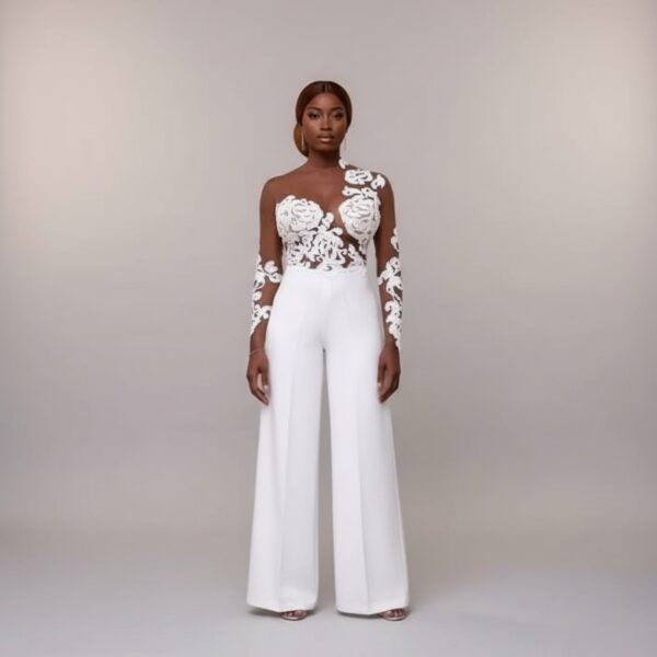 Combinaison habillée femme pour mariage