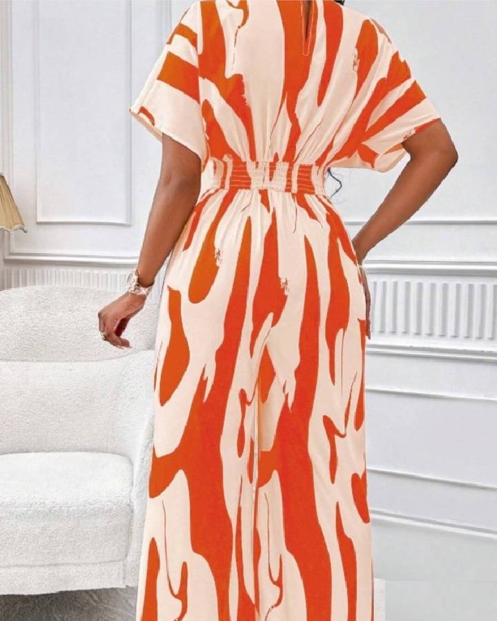 Combinaison imprimé femme chic - CombiCérémonie