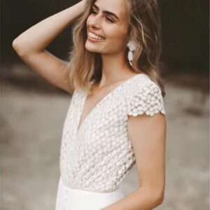 Combinaison mariage boheme - CombiCérémonie