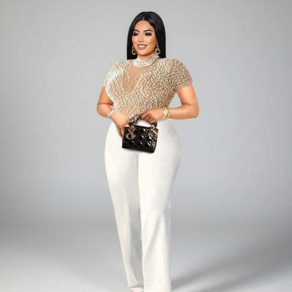 Combinaison Mariage Grande Taille