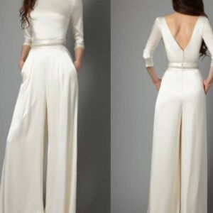 Combinaison mariage manche longue - CombiCérémonie