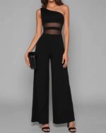 Combinaison noire élégante - CombiCérémonie