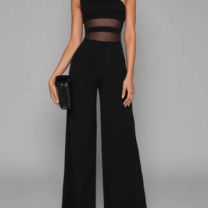 Combinaison noire élégante - CombiCérémonie