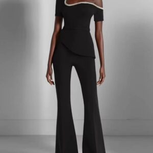 Combinaison noire femme habillée - CombiCérémonie