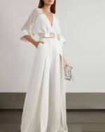 Combinaison pantalon blanche - CombiCérémonie