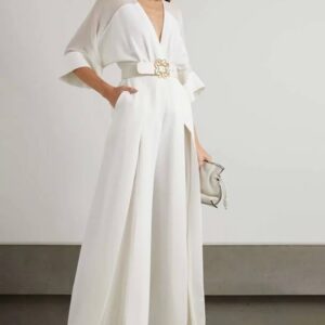 Combinaison pantalon blanche - CombiCérémonie