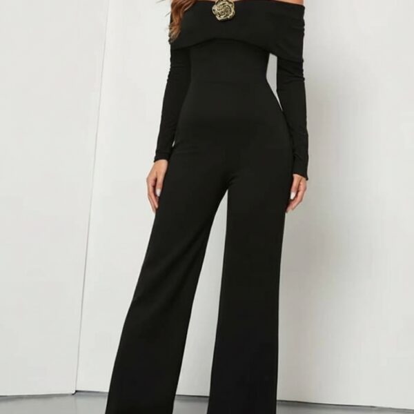 Combinaison pantalon epaule dénudée