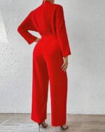 Combinaison pantalon femme habillée manche longue - CombiCérémonie