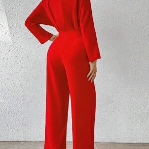 Combinaison pantalon femme habillée manche longue - CombiCérémonie