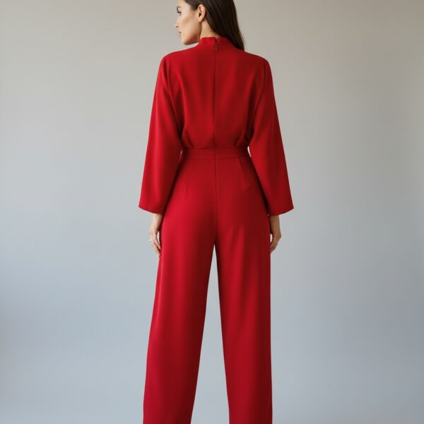 Combinaison pantalon femme habillée manche longue
