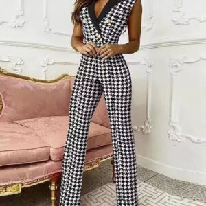 Combinaison pantalon femme habillée sans manche - CombiCérémonie