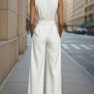 Combinaison Pantalon Sans Manches - CombiCérémonie